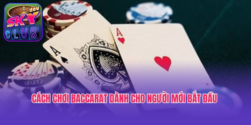 Cách chơi baccarat dành cho người mới bắt đầu 